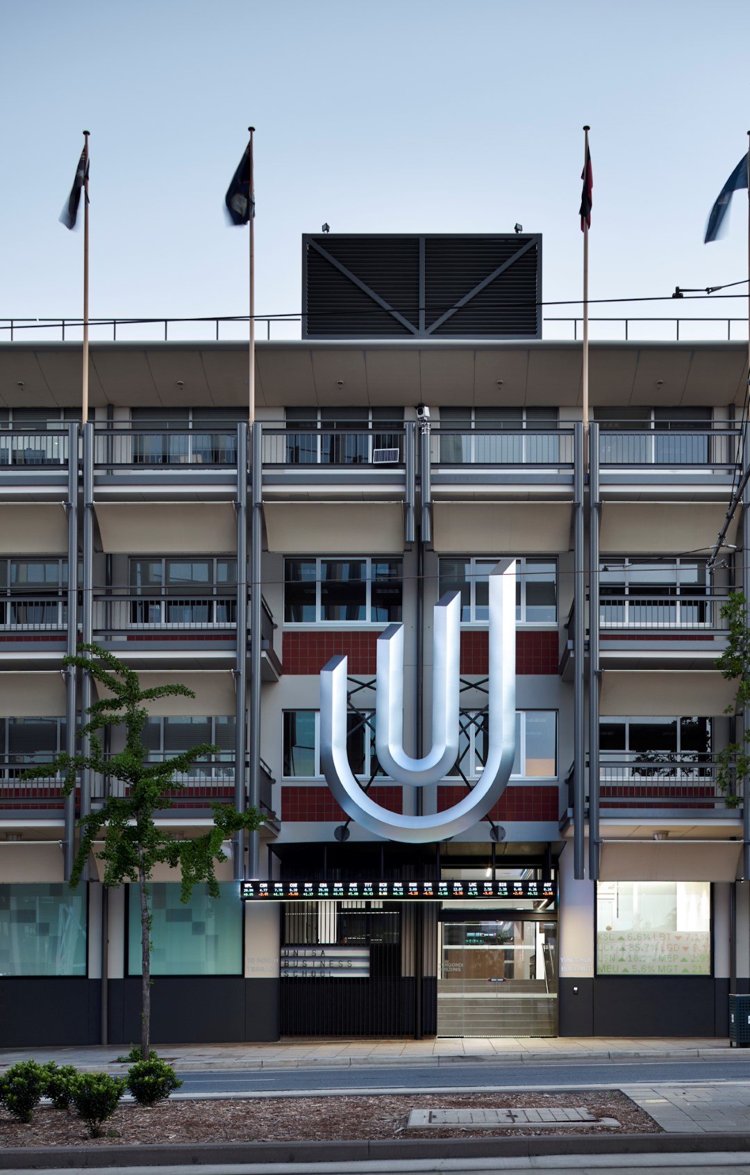 UniSA Business School Hub, Yongondi, North Terrace entrance