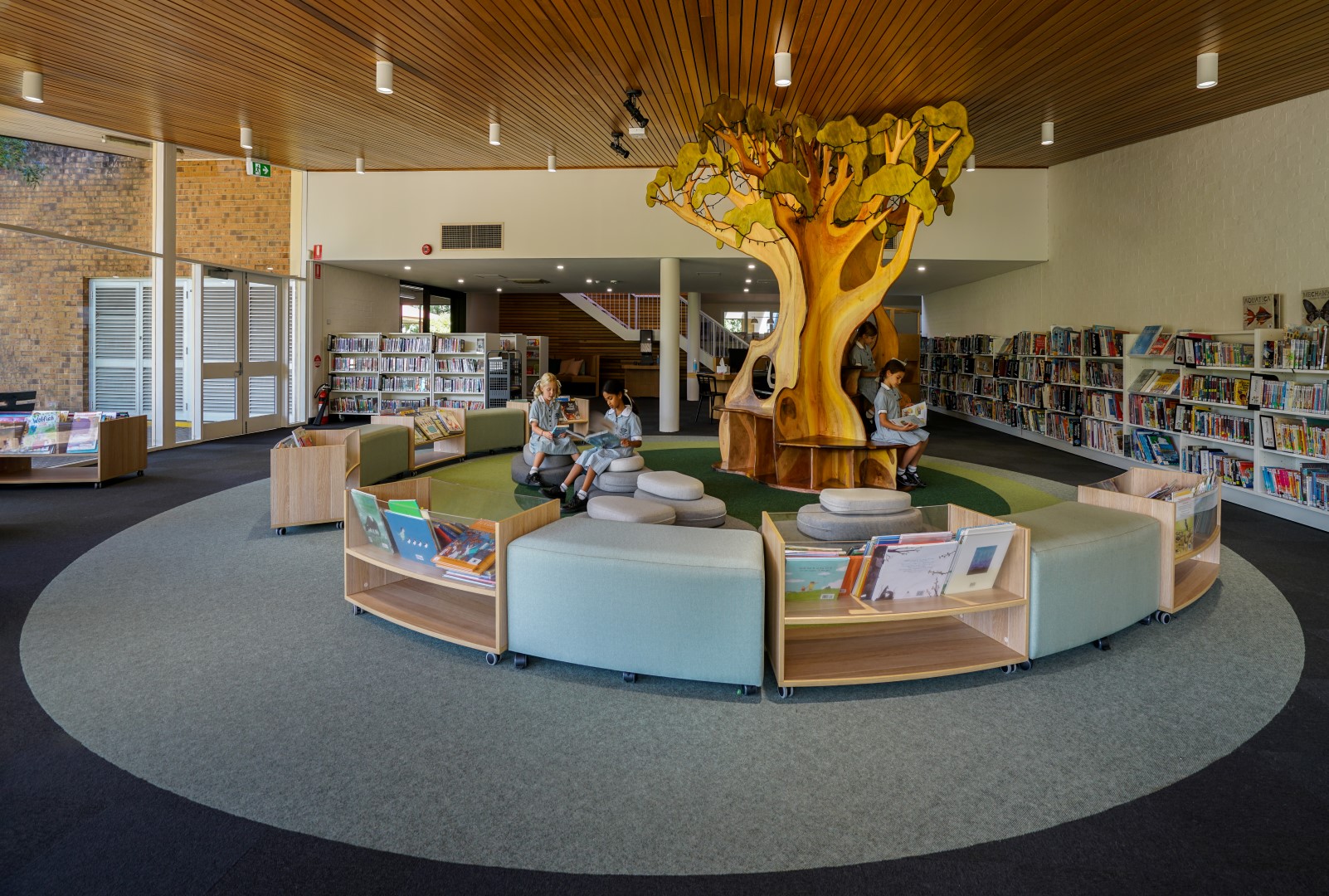 Loreto College Library, junior school reading tree